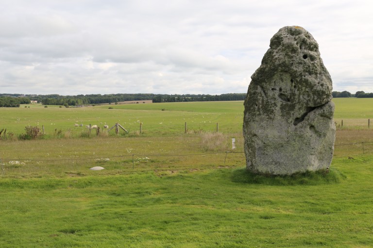 The Heel Stone, at the entrance to Stonehenge