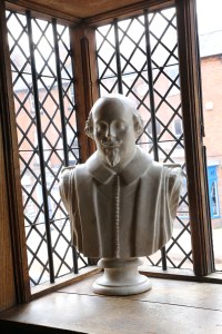 The man himself - bust inside the home