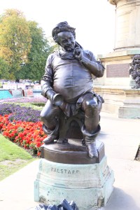 Falstaff - the lovable oaf who turns up in both Henry IV plays and Merry Wives of Windsor