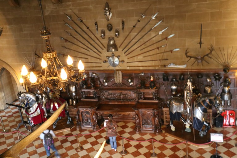 The Great Hall at Warwick Castle