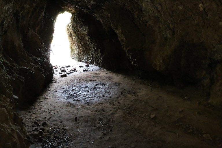 This is the shadow baby cave under Storm's End in season 2. In real life, it's in Cushenden. 