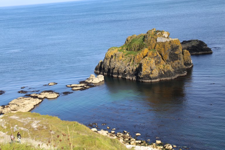 A view out to sea from Renly's camp at Larrybane