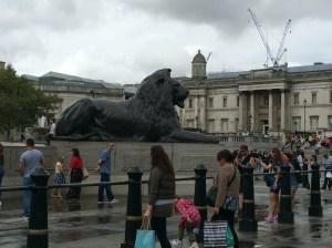 For reference, here's one of the four completed lions.