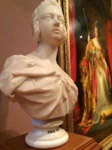 Queen Victoria - painting by Sir George Hayter and sculpture by Sir Francis Chantrey