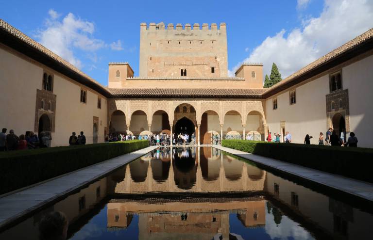 Myrtle Patio in the Nasrid Palace