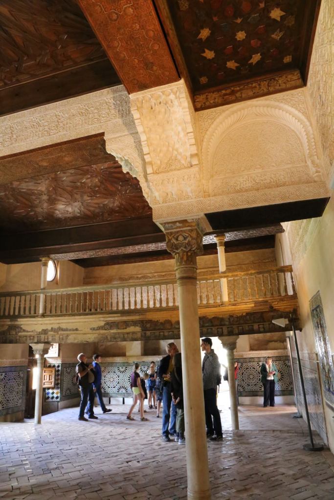 The main chamber you enter first in the Nasrid Palace.