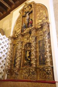 Altar piece in one of the chapels of the Cathedral