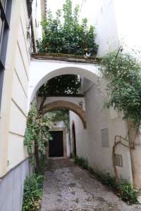 One of the streets in the Jewish Quarter