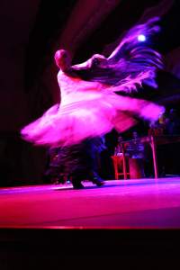 The light caught the shawl in so many cool ways