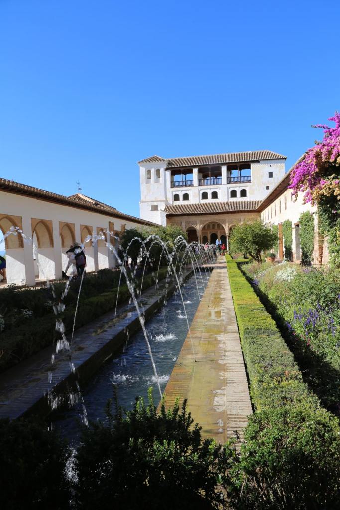 The Channel Court, so named for its water fountains