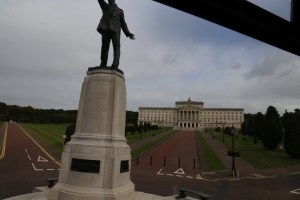 Parliament Buildings, where the Northern Ireland Assembly meets