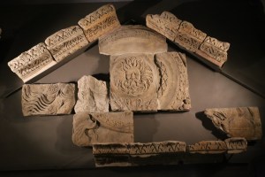 This is what's left of the temple front.