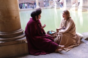 The Baths are home to reenactors who chat with you about what life would have been like for the Romans