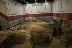 What's left of the Tepidarium