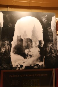 One of the photographs of London during the Blitz in the museum's collection