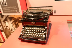 Apparently Churchill insisted the secretaries use noiseless typewriters - he was sensitive to noise.