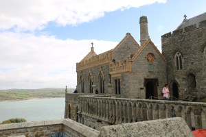 Another of the castle structures at the top of the Mount