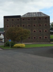 Bushmill Distillery, the oldest whisky distillery in the world, north of Belfast.