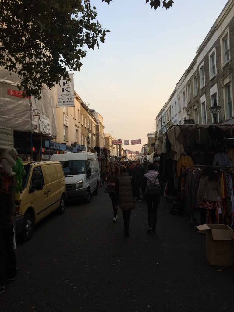 Another view of the market at closing time.