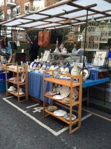 A sample of the antiques for sale.