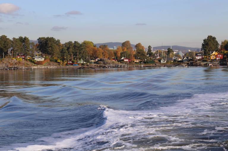 One of the views out in Oslo fjord 