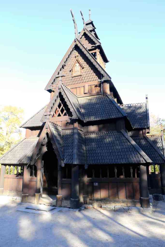 Stave church from the 13th century
