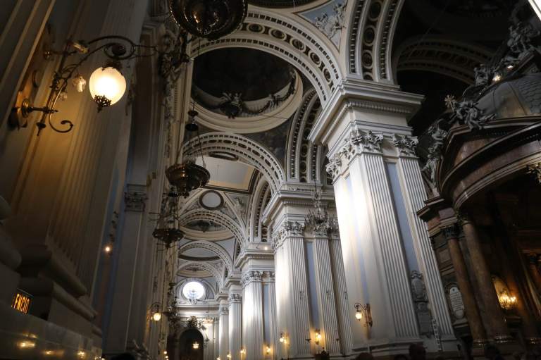 Interior of the Basilica