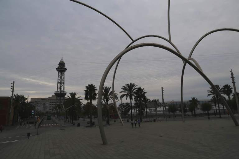 Sculpture near the harbor