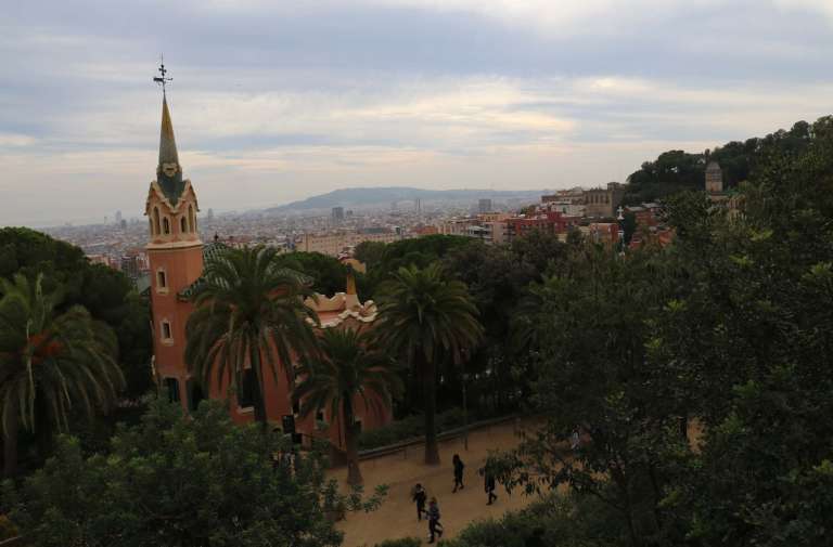 View of Barcelona from the Park Güell