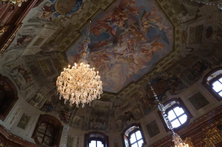 Marble Hall in the Upper Belvedere Palace