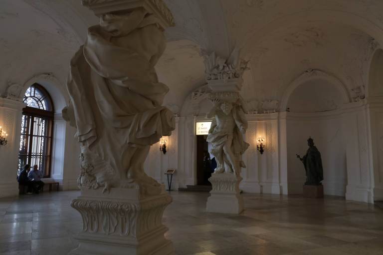 Entryway inside the Upper Belvedere