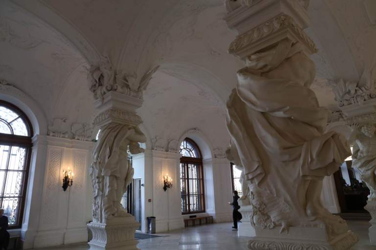 Entryway inside the Upper Belvedere