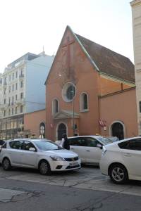 Exterior of the Capuchin Church