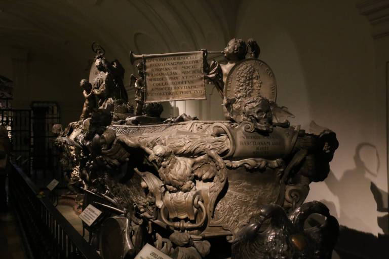 Detail of one of the tombs