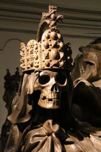 Detail of one of the tombs