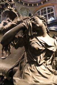 Detail on Maria Theresa's tomb