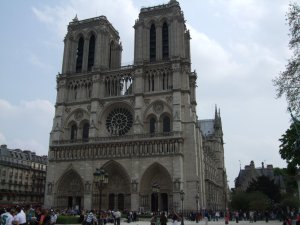 Notre Dame de Paris, taken in April 2009