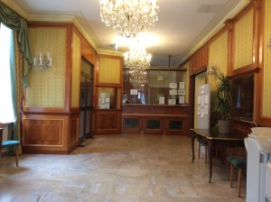 Main lobby and front desk