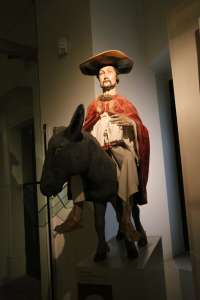 These two were one of the exhibits in the church's museum.