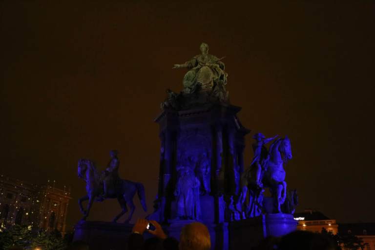 Maria Theresa as part of the Light Show