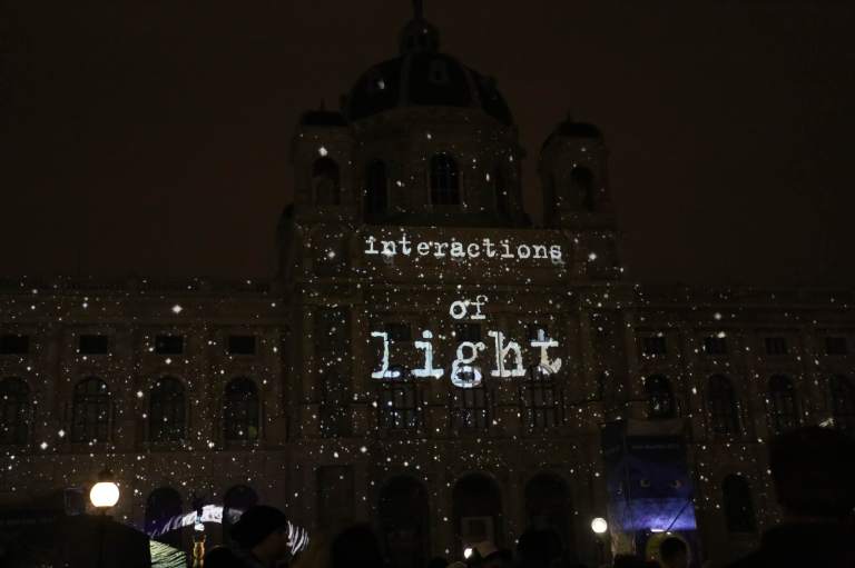 Intro for the Light Show in Maria Theresa Place