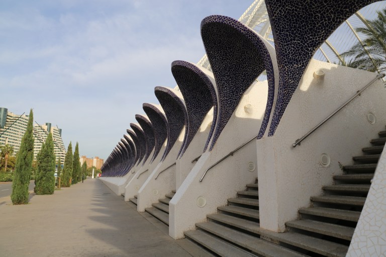 These alcoves are meant to mimic waves