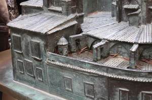 Another angle of the tactile model