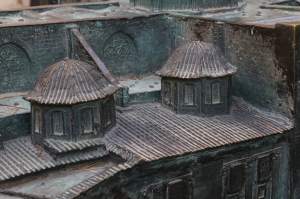 Detail of the tactile model