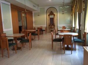 Dining area outside the Community Kitchen